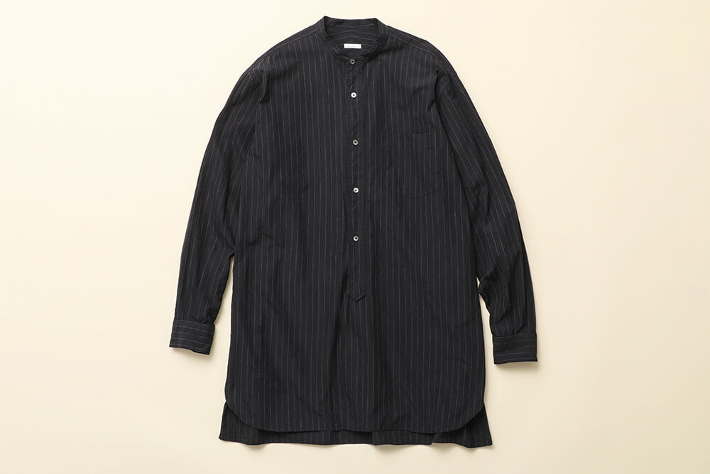 COMOLI<br>Band Collar Shirts