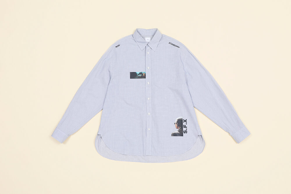 Name.<br>Plaid Multi Print Shirt