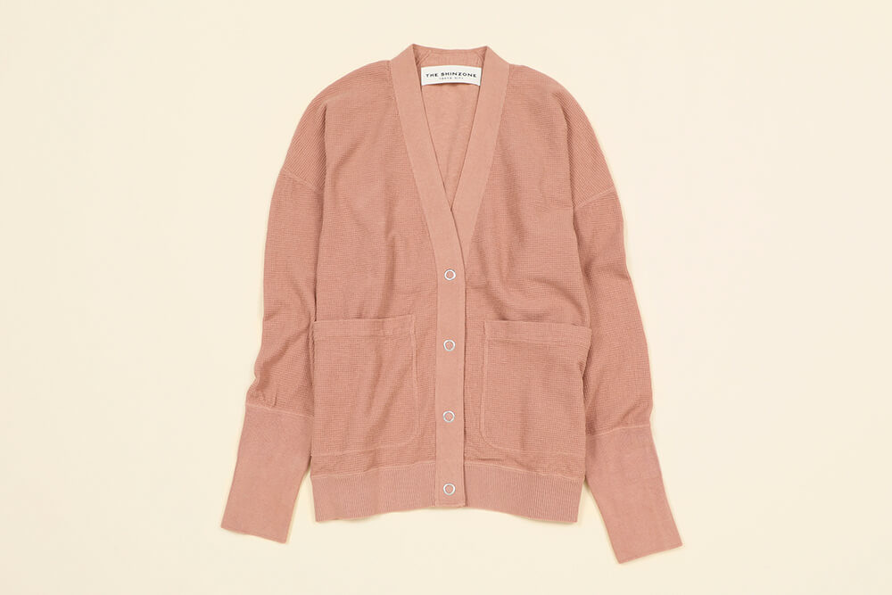 THE SHINZONE<br>Andes Waffle Cardigan