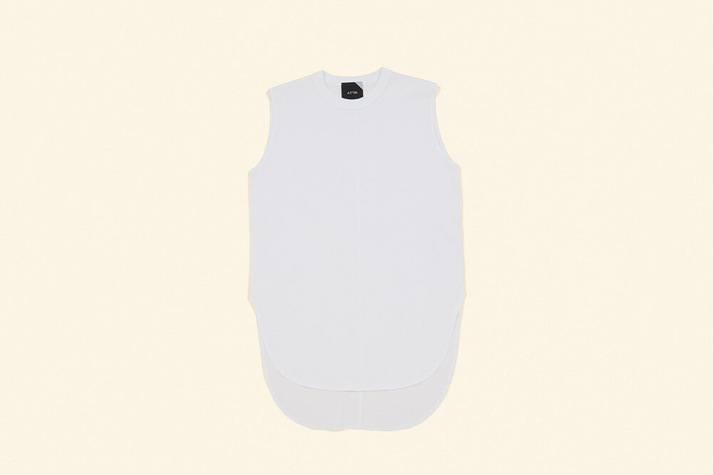 ATON <br>ROUND HEM TANK TOP