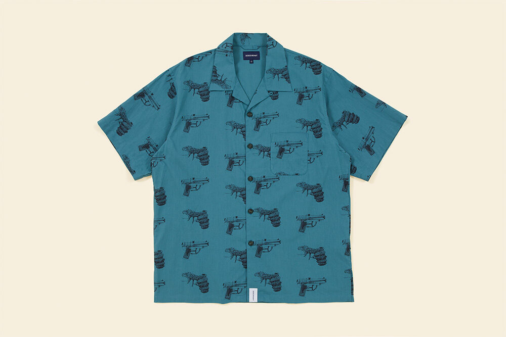 DESCENDANT <br>SPLASH TEXTILE SS SHIRT