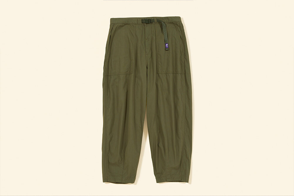 THE NORTH FACE PURPLE LABEL <br>RIPSTOP WIDE CROPPED PANTS