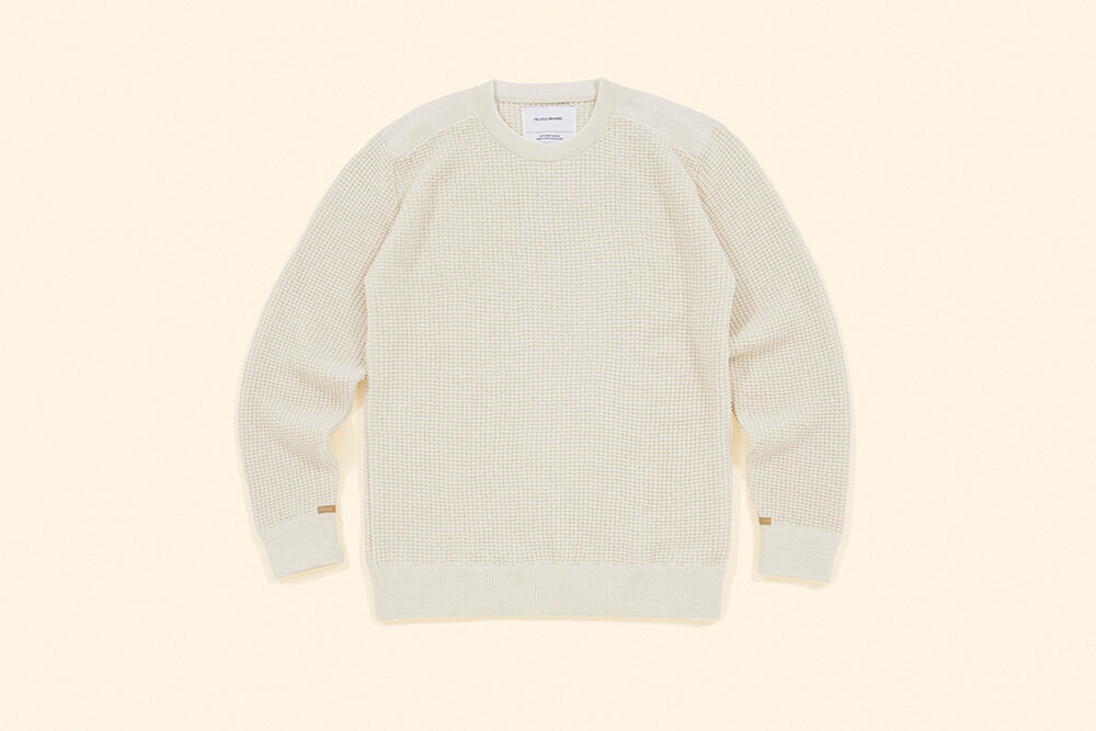THE INOUE BROTHERS… <br>Waffle Knit Sweater