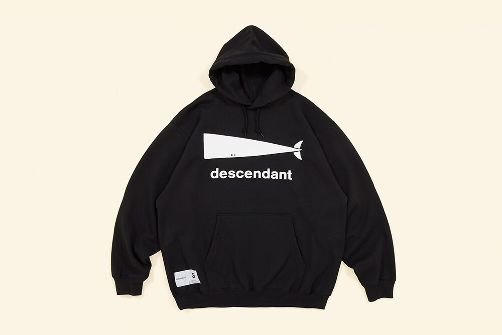 DESCENDANT <br>CACHALOT HOODED SWEATSHIRT