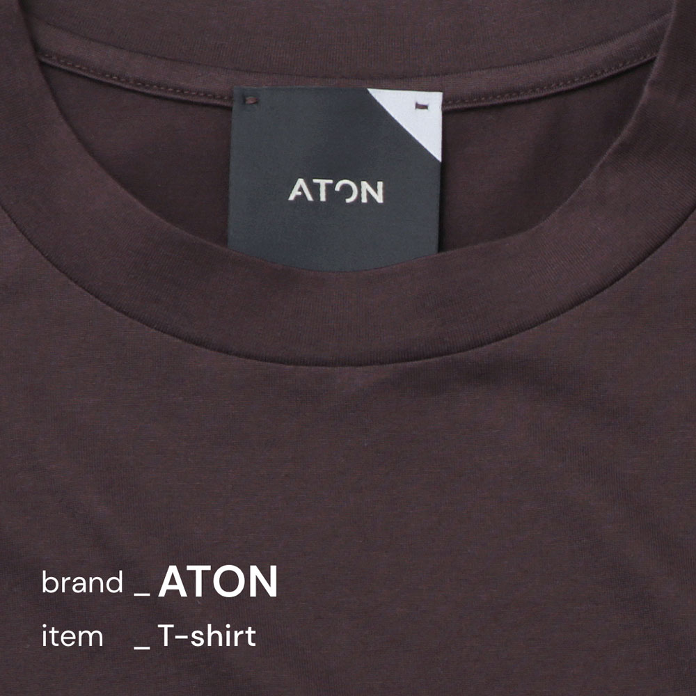 ATONのTシャツ