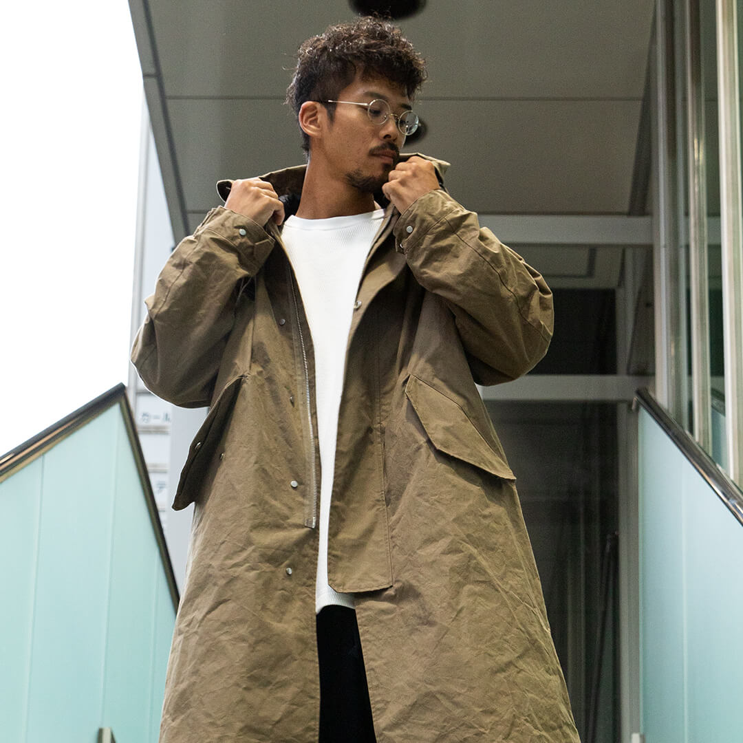 未使用 marka markaware フーデッドコート